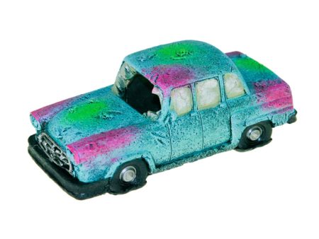 Blue Ribbon Pet Products Sunken Car Wreck Ornament Blue, 1ea One Size Hot on Sale