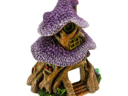 Blue Ribbon Pet Products Thatched Roof Tree House Ornament 1ea One Size Fashion