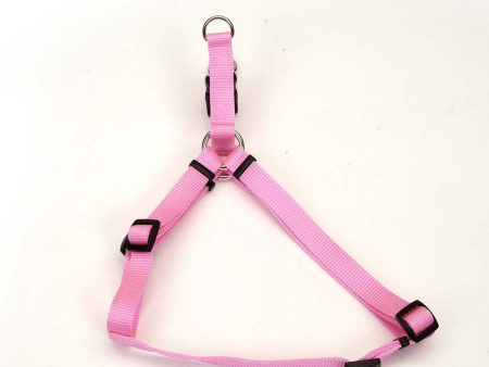 Comfort Wrap Adjustable Nylon Dog Harness Pink Bright 1ea MD, 3 4In X 20-30 in Cheap