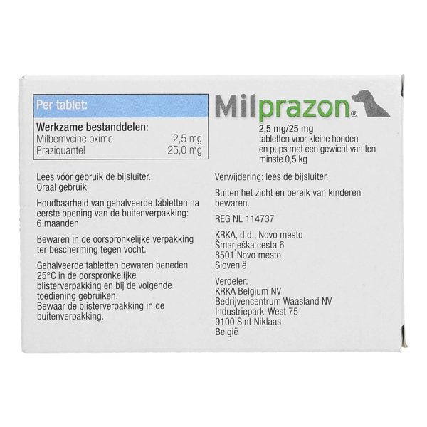 Milprazon Entwurmungsmittel Hund 2,5mg Hot on Sale