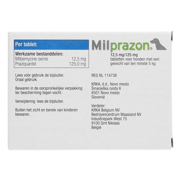 Milprazon Entwurmungsmittel Hund 12,5mg For Discount