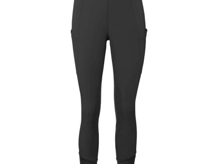 Mountain Horse Reitleggings Megan Knie Grip Schwarz For Sale